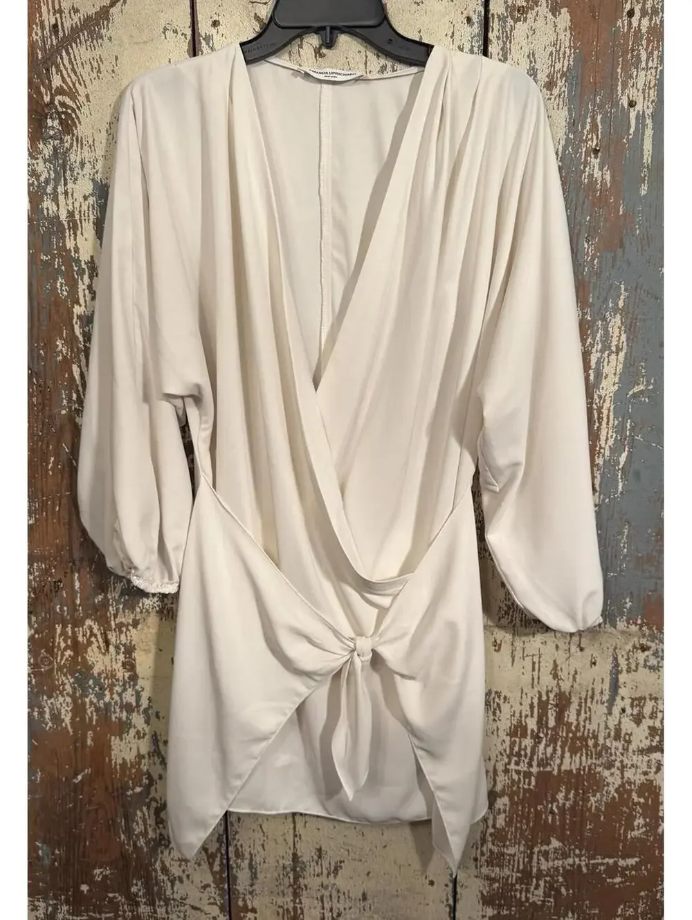 Amanda Uprichard Calabra Dress, Ivory, size small